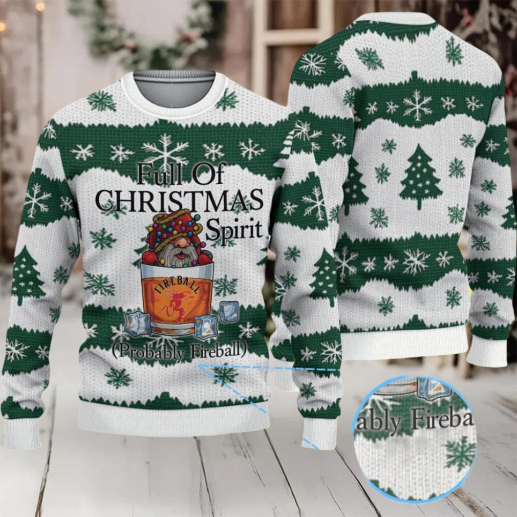 White & Forest Green Snowflake Christmas Tree Fair Isle Bacardi Ugly Christmas Sweater White & Forest Green Snowflake Christmas Tree Fair Isle Bacardi Ugly Christmas Sweater