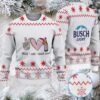 Red White Snowflake Pattern Tito’s Handmade Vodka Ugly Christmas Sweater Red White Snowflake Pattern Tito’s Handmade Vodka Ugly Christmas Sweater