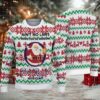 Red & Green Chevron Knit Hennessy “Christmas Spirit” Ugly Christmas Sweater Red & Green Chevron Knit Hennessy “Christmas Spirit” Ugly Christmas Sweater