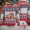 Red Snowflake Fair Isle Ugly Christmas Sweater Stranger Things Max Mayfield in Santa Hat Red Snowflake Fair Isle Ugly Christmas Sweater Stranger Things Max Mayfield in Santa Hat