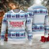 White and Navy Fair Isle Ugly Christmas Sweater Jack Daniel’s Whiskey with Grinch Trees and Reindeer Pattern White and Navy Fair Isle Ugly Christmas Sweater Jack Daniel’s Whiskey with Grinch Trees and Reindeer Pattern