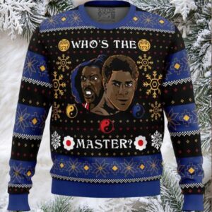 Whose The Master The Last Dragon Ugly Christmas Sweater