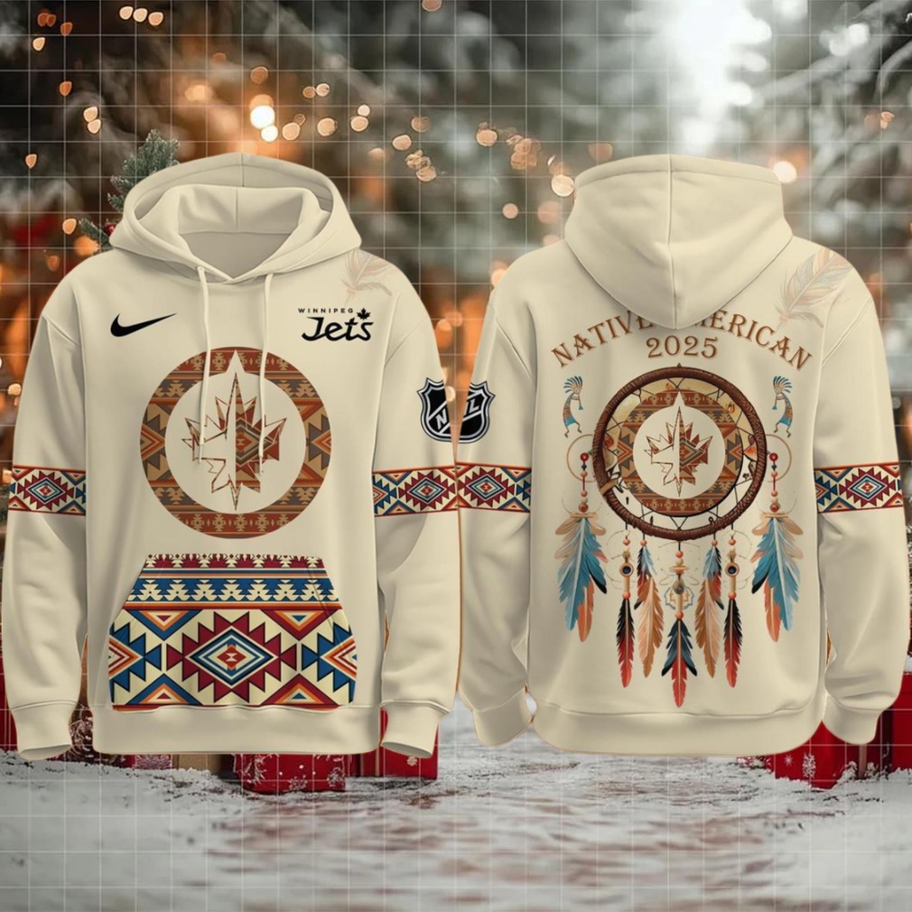 Winnipeg Jets Hockey Native American Indigenous peoples 2025 Hoodie T Shirt Winnipeg Jets Hockey Native American Indigenous peoples 2025 Hoodie T Shirt