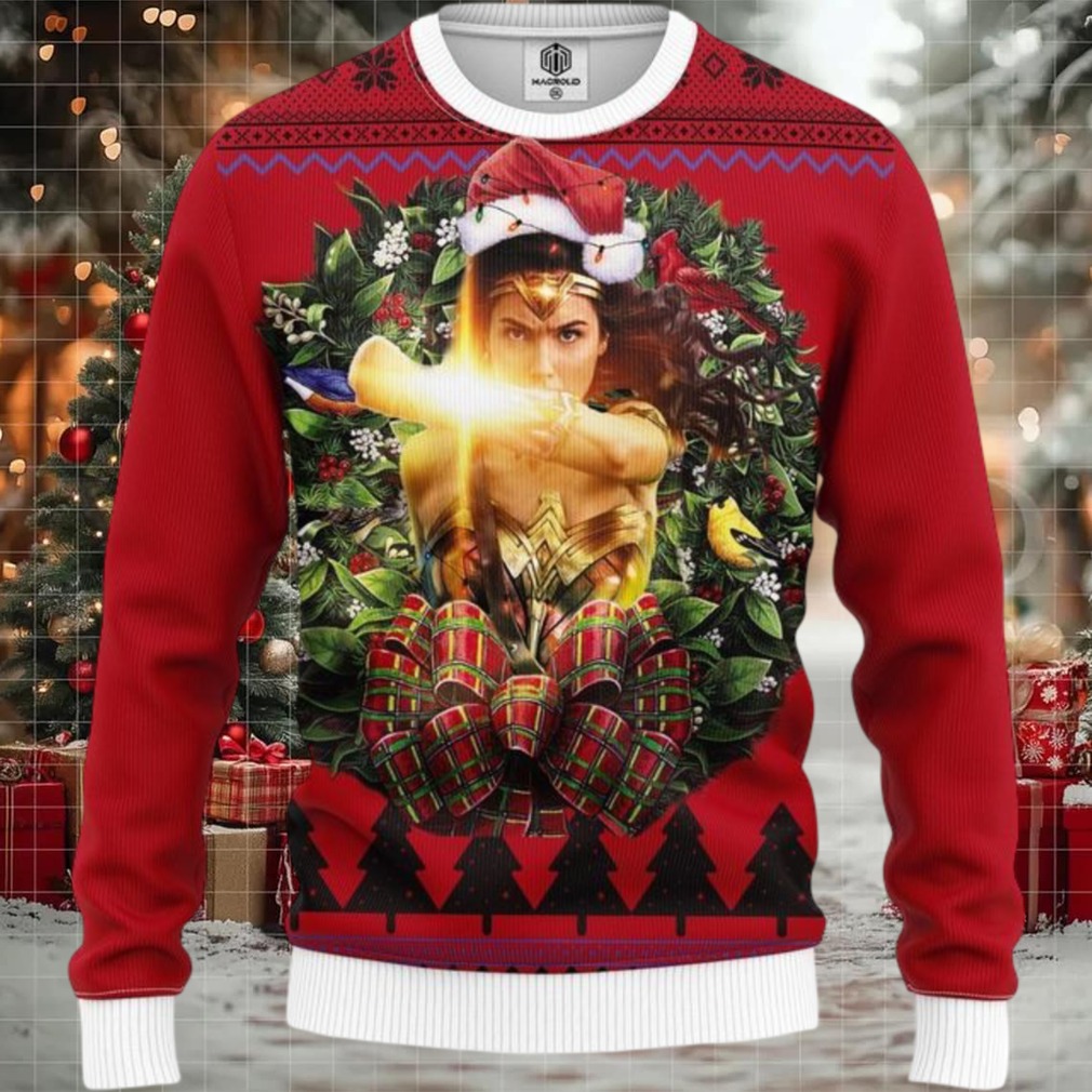 Wonder Woman Light Fight Noel Mc Ugly Christmas Sweater Thanksgiving Gift Wonder Woman Light Fight Noel Mc Ugly Christmas Sweater Thanksgiving Gift