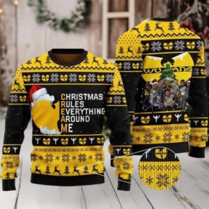 Wu Tang Clan Christmas Rules Everything Around Me Ugly Sweater
