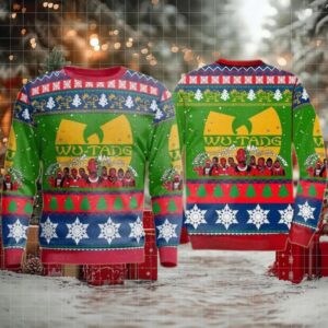 Wu Tang Clan Fan Lover 2025 Ugly Christmas Sweater