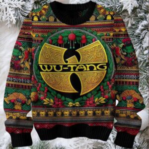 Wu Tang Clan Idler Logo Ugly Christmas Sweater Wu Tang Clan Idler Logo Ugly Christmas Sweater
