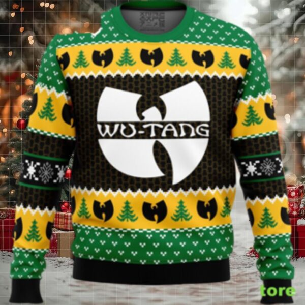 Wu Tang Clan Yah Its Christmas Time Yo Ugly Christmas Sweater
