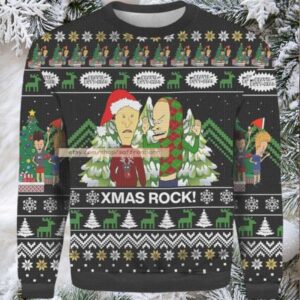 Xmas Rock Merry Christmas 2025 Ugly 3D Sweater Xmas Rock Merry Christmas 2025 Ugly 3D Sweater