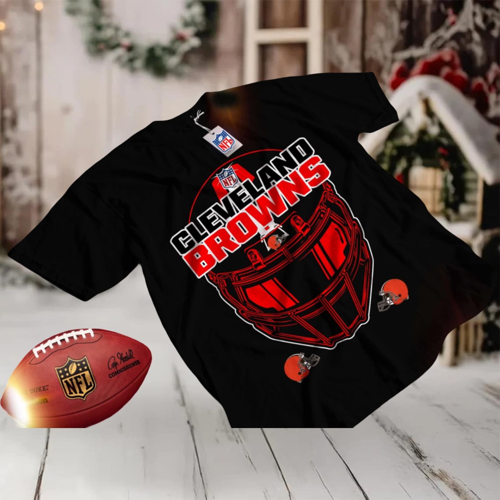 Cleveland Browns Black Helmet Graphic T Shirt Cleveland Browns Black Helmet Graphic T Shirt