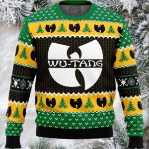 Yah Its Christmas Time Yo Wu Tang Clan Ugly Christmas Sweater Yah Its Christmas Time Yo Wu Tang Clan Ugly Christmas Sweater