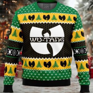 Yah Its Christmas Time Yo Wu Tang Clan Ugly Christmas Sweater
