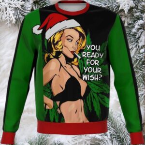 You Ready For Your Wish Meme 2025 Design 3d Ugly Christmas Sweater You Ready For Your Wish Meme 2025 Design 3d Ugly Christmas Sweater