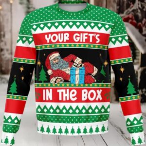 Your In The Box Naughty Meme 2025 Design 3d Ugly Christmas Sweater