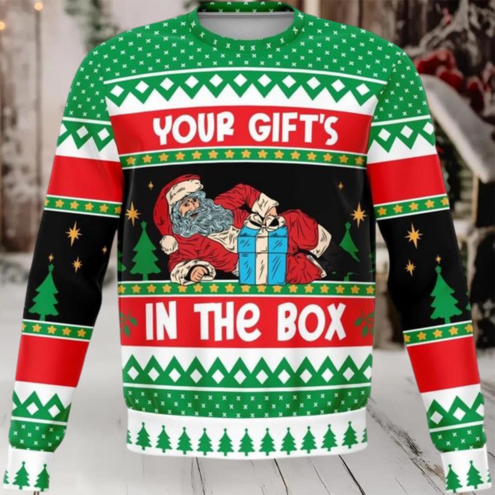 Your In The Box Naughty Meme 2025 Design 3d Ugly Christmas Sweater Your In The Box Naughty Meme 2025 Design 3d Ugly Christmas Sweater