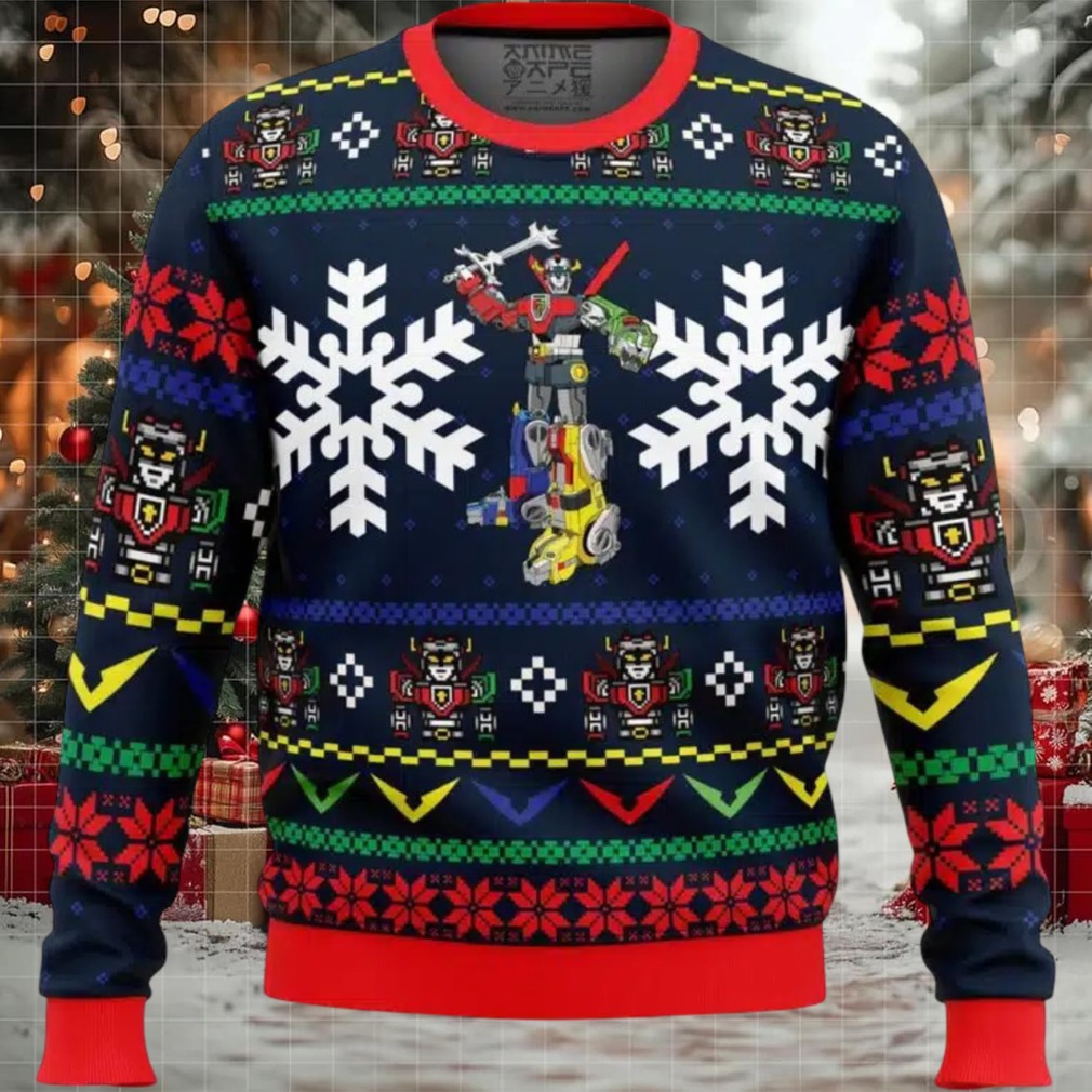 Yuletron Voltron Ugly Christmas Sweater Yuletron Voltron Ugly Christmas Sweater