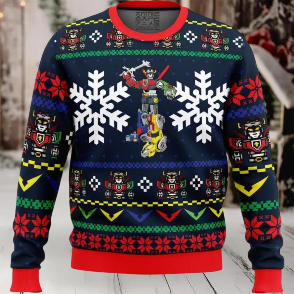 Yuletron Voltron Ugly Christmas Sweater Yuletron Voltron Ugly Christmas Sweater