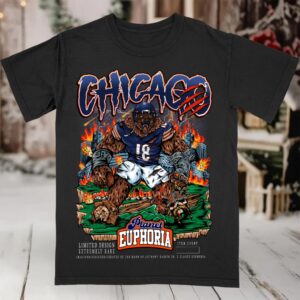 Planet Euphoria Chicago Football Tee