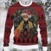 Zora Ideale Anime Ugly Christmas Sweater Black Clover Xmas Gift Zora Ideale Anime Ugly Christmas Sweater Black Clover Xmas Gift