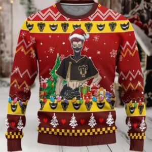Zora Ideale Anime Ugly Christmas Sweater Black Clover Xmas Gift