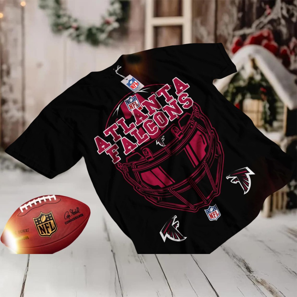 Atlanta Falcons New Era Big & Tall Helmet T Shirt Atlanta Falcons New Era Big & Tall Helmet T Shirt