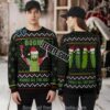 Rick And Morty Prison Rick Ugly Christmas Sweater Black Cheap Rick And Morty Prison Rick Ugly Christmas Sweater Black Cheap