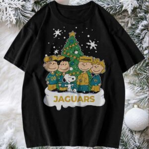 Jacksonville Jaguars Snoopy and Friends Holiday Shirt