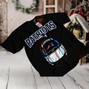 New England Patriots Team Helmet T Shirt
