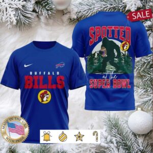 Buffalo Bills NFL Buc ee’s & Bigfoot Spotted at the Super Bowl Shirt