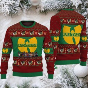 Wu Tang Clan Knitted Christmas Sweater Gift For Christmas Wu Tang Clan Knitted Christmas Sweater Gift For Christmas