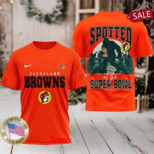 Cleveland Browns NFL Buc ee’s Spotted at the Super Bowl Shirt