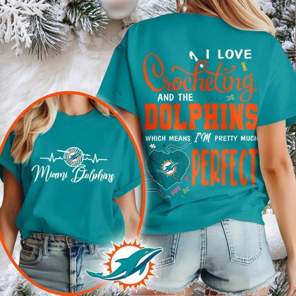 Miami Dolphins Crocheting Fan Shirt