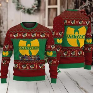 Wu Tang Clan Knitted Christmas Sweater Gift For Christmas