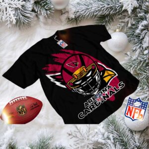 NFL Arizona Cardinals Classic Helmet Logo T Shirt