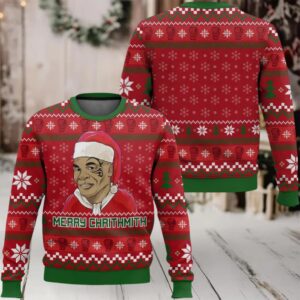 Mike Tyson Merry Chrithmith Ugly Christmas Sweater