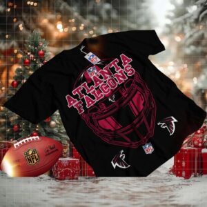 Atlanta Falcons New Era Big & Tall Helmet T Shirt
