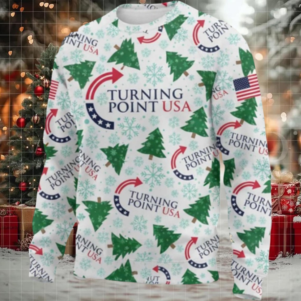 2025 Charlie Kirk Turning Point Usa Ugly Christmas Sweater Men Women For Sale 2025 Charlie Kirk Turning Point Usa Ugly Christmas Sweater Men Women For Sale