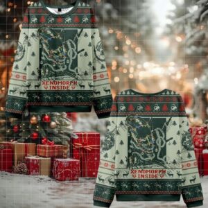 2025 Christmas Alien 426 Ugly Christmas Sweater