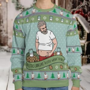 A Little Weight Ugly Christmas Sweatshirt