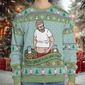 A Little Weight Ugly Christmas Sweatshirt