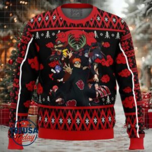Akatsuki V3 Shippuden Christmas Sweater
