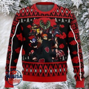 Akatsuki V3 Shippuden Christmas Sweater