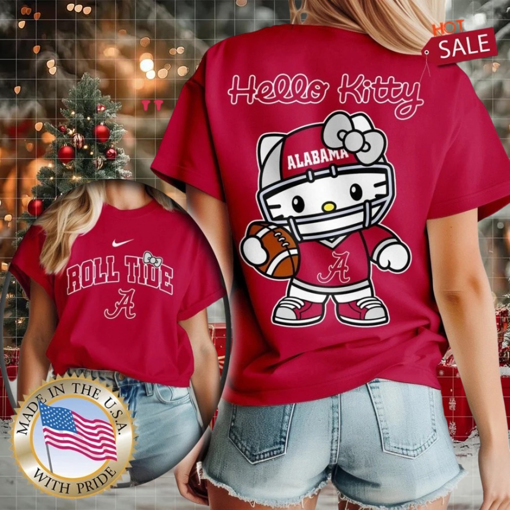 Alabama Crimson Tide NCAA Hello Kitty Shirt Alabama Crimson Tide NCAA Hello Kitty Shirt