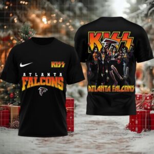 Atlanta Falcons NFL Kiss Band Shirt
