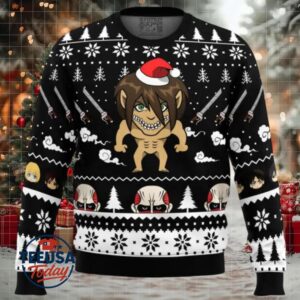 Attack Titan Attack On Titan Ugly Christmas Sweater