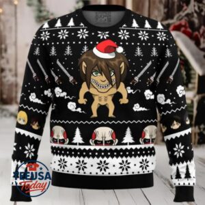 Attack Titan Attack On Titan Ugly Christmas Sweater