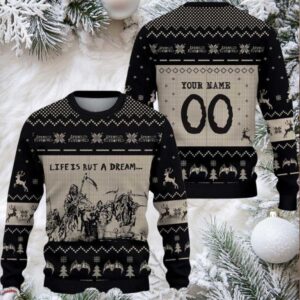 Avenged Sevenfold Life Is A Dream Personalized 2025 Christmas Ugly Sweater