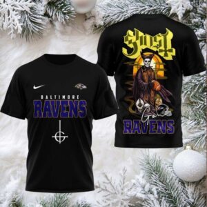 Baltimore Ravens NFL Ghost Band Shirt