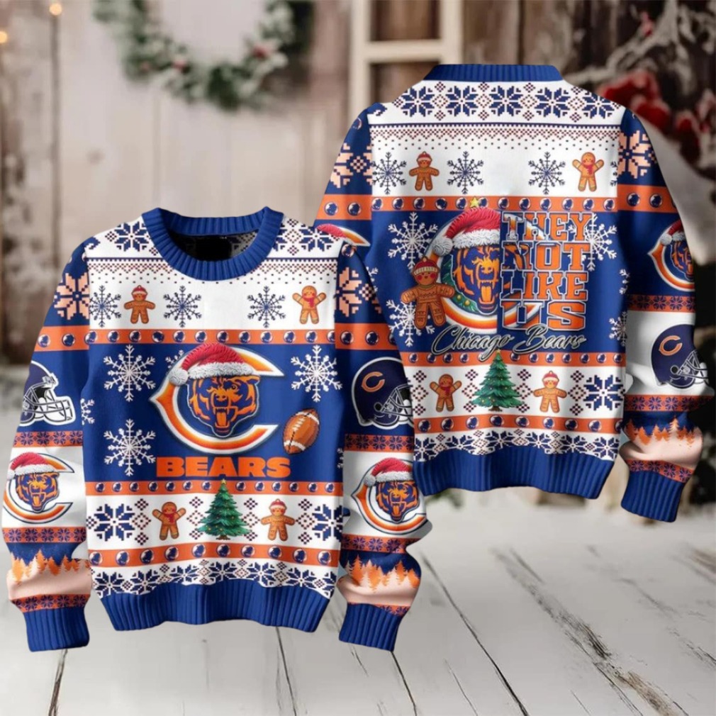 Bears They Not Like Us Christmas Ugly Sweater Men Women For Sale