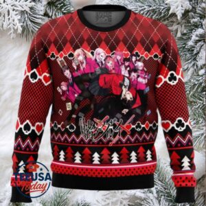 Beautiful Gambler Kakegurui Ugly Christmas Sweater